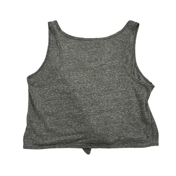 Hollister size XL gray colored tank top in great condition. V-neck style shirt. - Picture 3 of 8